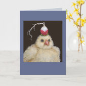 Gus, peep with radish card kaart (Gele Bloem)