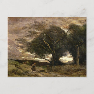 Gust of Wind, 1866 Briefkaart