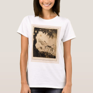 Gust Of Wind beroemd gemaakt door Louis Icart T-shirt