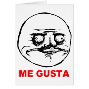Gusta Rage Face Meme
