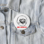 Gusta Rage Face Meme Ronde Button 7,6 Cm (In situ)