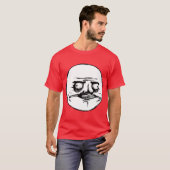Gusta Rage Face Meme T-shirt (Voorkant volledig)
