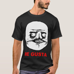 Gusta Rage Face Meme T-shirt