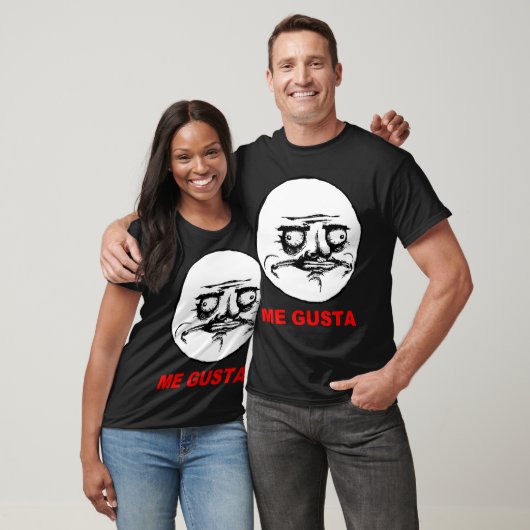 Gusta Rage Face Meme T-shirt (Unisex)