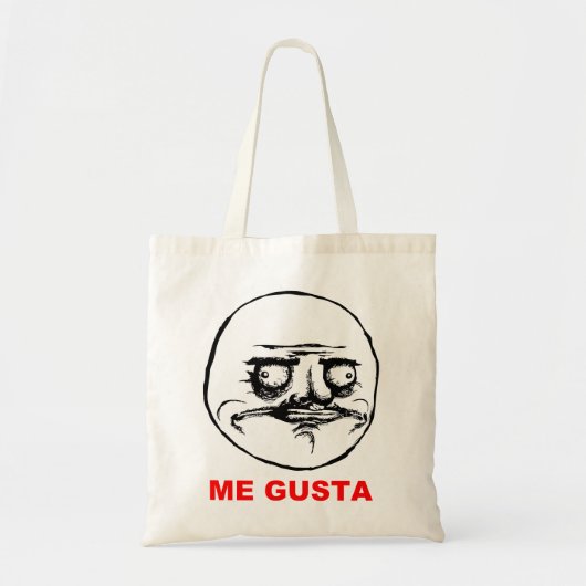 Gusta Rage Face Meme Tote Bag (Voorkant)