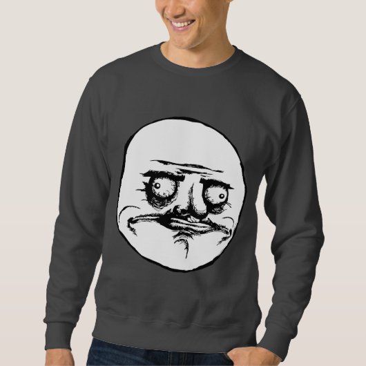 Gusta Rage Face Meme Trui (Voorkant)