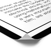 Gustav Kirchhoff Poster (Hoek)