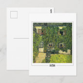 Gustav Klimt #20 - Kunstmatig Briefkaart (Voorkant / Achterkant)