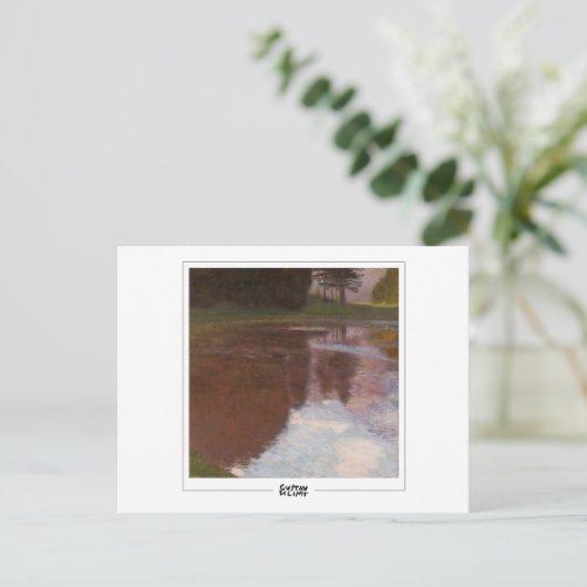 Gustav Klimt #213 - Kunstmatig Briefkaart (Staand voorkant)