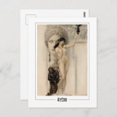 Gustav Klimt #242 - Kunstmatig Briefkaart (Voorkant / Achterkant)