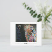 Gustav Klimt #257 - Kunstmatig Briefkaart (Staand voorkant)