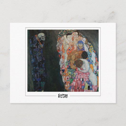Gustav Klimt #257 - Kunstmatig Briefkaart (Voorkant)