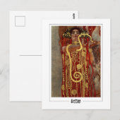 Gustav Klimt #25 - Kunstkaart Briefkaart (Voorkant / Achterkant)