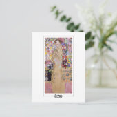 Gustav Klimt #285 - Kunstposter Briefkaart (Staand voorkant)