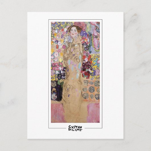 Gustav Klimt #285 - Kunstposter Briefkaart (Voorkant)
