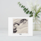 Gustav Klimt #341 - Kunstmatig Briefkaart (Staand voorkant)