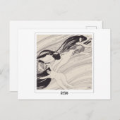 Gustav Klimt #341 - Kunstmatig Briefkaart (Voorkant / Achterkant)