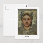 Gustav Klimt #350 - Kunstmatig Briefkaart (Voorkant / Achterkant)