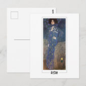 Gustav Klimt #400 - Kunstmatig Briefkaart (Voorkant / Achterkant)