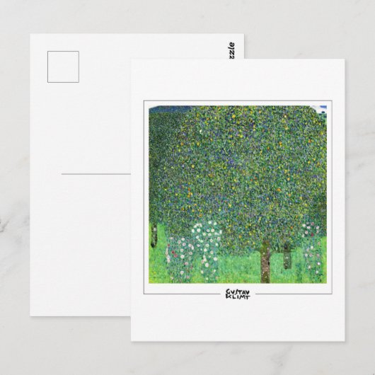 Gustav Klimt #415 - Kunstmatig Briefkaart (Voorkant / Achterkant)