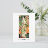 Gustav Klimt #419 - Kunstmatig Briefkaart (Staand voorkant)