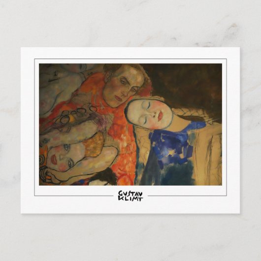 Gustav Klimt #42 - Kunstmatig Briefkaart (Voorkant)