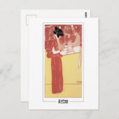 Gustav Klimt #48 - Kunstmatig Briefkaart (Voorkant / Achterkant)