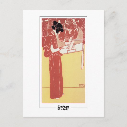 Gustav Klimt #48 - Kunstmatig Briefkaart (Voorkant)