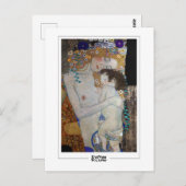Gustav Klimt #495 - Kunstmatig Briefkaart (Voorkant / Achterkant)