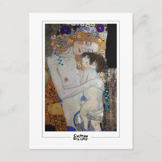 Gustav Klimt #495 - Kunstmatig Briefkaart (Voorkant)