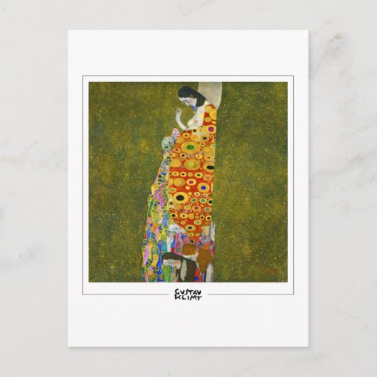 Gustav Klimt #4 - Kunstkaart Briefkaart (Voorkant)