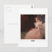 Gustav Klimt #500 - Kunstmatig Briefkaart (Voorkant / Achterkant)