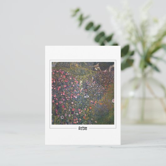 Gustav Klimt #508 - Kunstmatig Briefkaart (Staand voorkant)