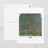 Gustav Klimt #527 - Kunstmatig Briefkaart (Voorkant / Achterkant)