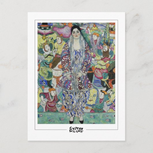 Gustav Klimt #85 - Kunstmatig Briefkaart (Voorkant)