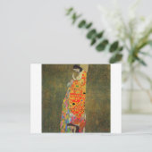 Gustav Klimt Abandoned Hope Briefkaart (Staand voorkant)