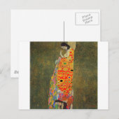 Gustav Klimt Abandoned Hope Briefkaart (Voorkant / Achterkant)