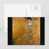 Gustav Klimt, Adele, Art nouveau, deco, goud, schi Briefkaart (Voorkant / Achterkant)
