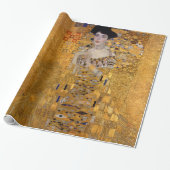 Gustav Klimt, Adele, Art nouveau, deco, goud, schi Cadeaupapier (Uitgerold)