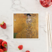 Gustav Klimt, Adele, Art nouveau, deco, goud, schi Servet (Insitu)