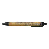 Gustav Klimt – Adele Bloch-Bauer – Aangepaste teks Zwarte Inkt Pen (Bodem)
