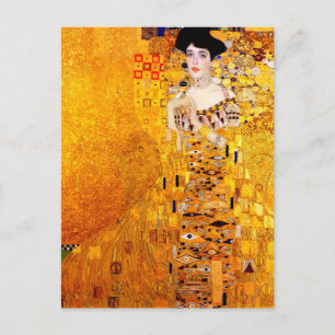 Gustav Klimt Adele Bloch-Bauer  Art Nouveau Briefkaart