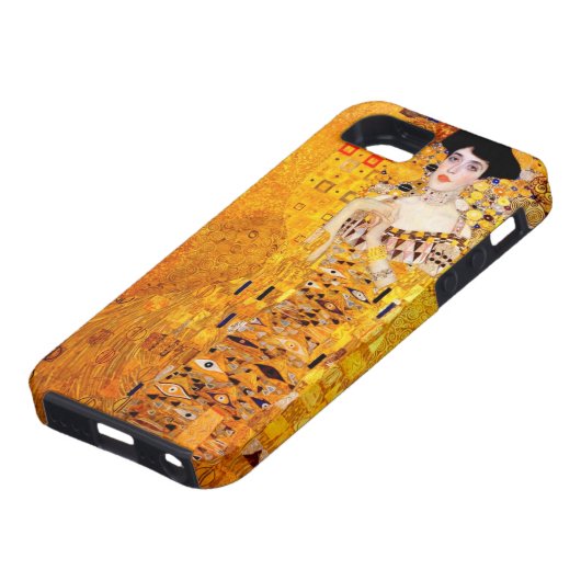 Gustav Klimt Adele Bloch-Bauer  Art Nouveau Case-Mate iPhone Case (Onderkant)