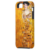 Gustav Klimt Adele Bloch-Bauer Art Nouveau Case-Mate iPhone Case (Achterkant Links)