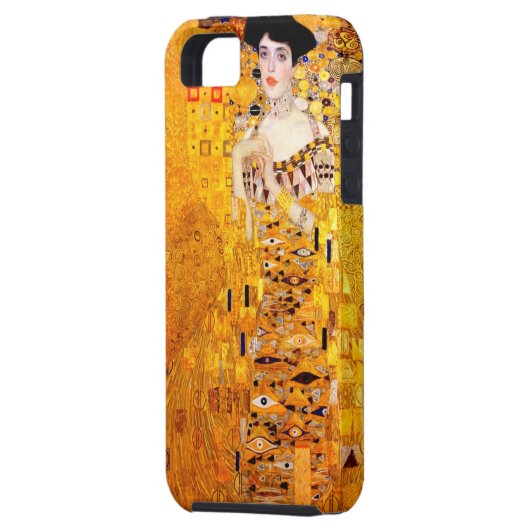 Gustav Klimt Adele Bloch-Bauer  Art Nouveau Case-Mate iPhone Case (Achterkant Links)