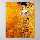 Gustav Klimt Adele Bloch-Bauer  Art Nouveau Poster (Voorkant)