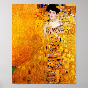 Gustav Klimt Adele Bloch-Bauer Art Nouveau Poster