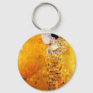 Gustav Klimt Adele Bloch-Bauer  Art Nouveau Sleutelhanger