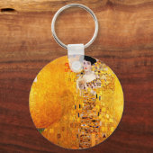 Gustav Klimt Adele Bloch-Bauer  Art Nouveau Sleutelhanger (Voorkant)