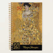 Gustav Klimt – Adele Bloch-Bauer – Custom Text Planner (Voorkant)
